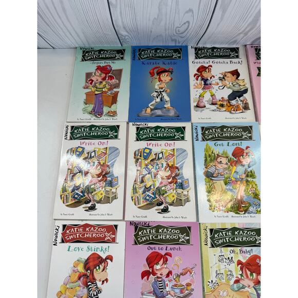 KATIE KAZOO SWITCHEROO 14 Storybook Book Lot Nancy Krulik - Picture 2 of 6